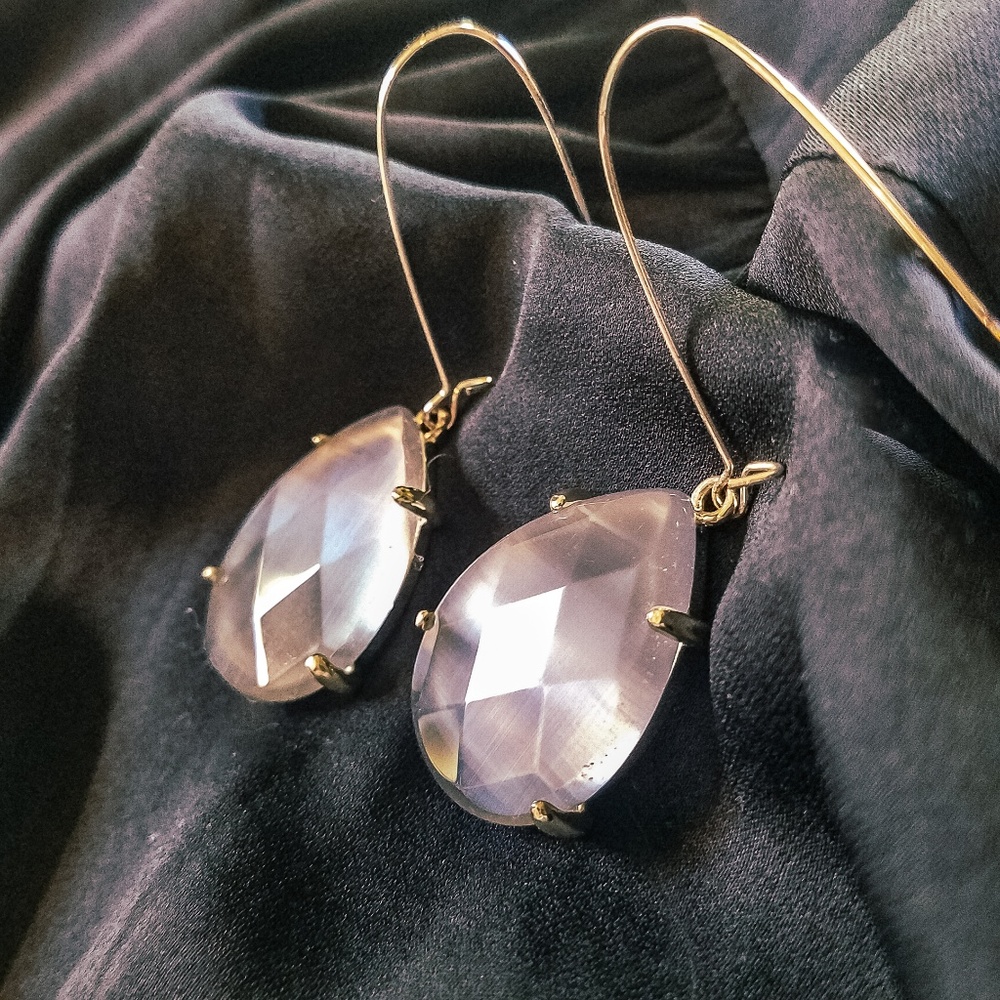 Kendra Scott Allison Earrings in Slate Cats Eye